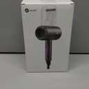 slopehill Professional Ionic Hair Dryer, Powerful 1800W Fast Drying Low Noise Blow Dryer with 2 Concentrator Nozzle 1 Diffuser Attachments for Home Salon Travel (Black)