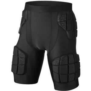 5-Pad Football Compression Girdle/Shorts, Football Padded Shorts, Football Girdle Hip and Thigh Protector M