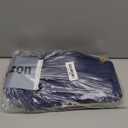 Sambois Travel Carrying Case for Shark Flex Style, Double Layer Storage Case for Shark SpeedStyle Hair Dryer Attachments, Waterproof PU Leather Organizer Bag for Shark Flexstyle Airwrap Styler (Blue)