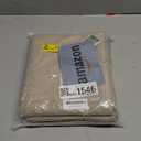 BALCONY & FALCON Rectangle Tablecloth Washable Wrinkle Resistant and Water Proof Table Cloth Decorative Linen Fabric Tablecloths for Dining Parties Kitchen Wedding and Outdoor Use (Beige, 55x95)