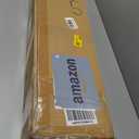 24" Kraft Paper Dispenser Wall MountButcher Paper DispenserPaper Roll Cutter to Do Lists,Ideal for Home,Office Wall Paper Holder with Serrated Edge Cut Bar-Black