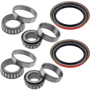 MAXFAVOR 6PCS Front Wheel Bearing and Seal Kit Replacement for 1982 1983 1984 1985 1986 1987 1988 1989 1990 1991 1992 Chevrolet El Monte Camaro Malibu S10 Blazer