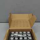 Dynofit 12x1.25 OEM/Stock Wheel Lug Bolts, 20pcs ET 28mm Shank 19mm Hex 2.45 inch Length Solid Chrome Studs Set for 2015-2022 Je/ep Renegade, 2018-2022 Compass, 2014-2022 Cherokee and More (Silver)