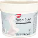 BOHS Foam Clay Pro - 3 lbs, Air Dry, No Cracks, No Stains - Modeling Clay for Adult Arts & Crafts Projects, Cosplay Items, Figurines - Age 3 Years & up