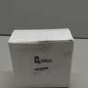 Qunclay 16 Pcs Velvet Hangers Shoulder Form Shaper Black Pads Flocking and Plastic Shoulder Protectors for Velvet Flocking Hangers Measuring 0.2 Inch in Thickness