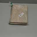 Home Brilliant Fabric Cotton Placemats Set of 6 Heat Resistant Dining Table Place Mats Kitchen Table Mats, Natural Linen