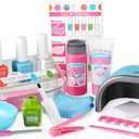 Melissa & Doug Love Your Look Pretend Nail Care Play Set  20 Pieces for Mess-Free Play Mani-Pedis (Does NOT Contain Real Cosmetics), Pink