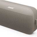 Bose SoundLink Flex Portable Bluetooth Speaker (2nd Gen), Portable Outdoor Speaker with Hi-Fi Audio, Up to 12 Hours Battery Life, Waterproof and Dustproof, Sandstone