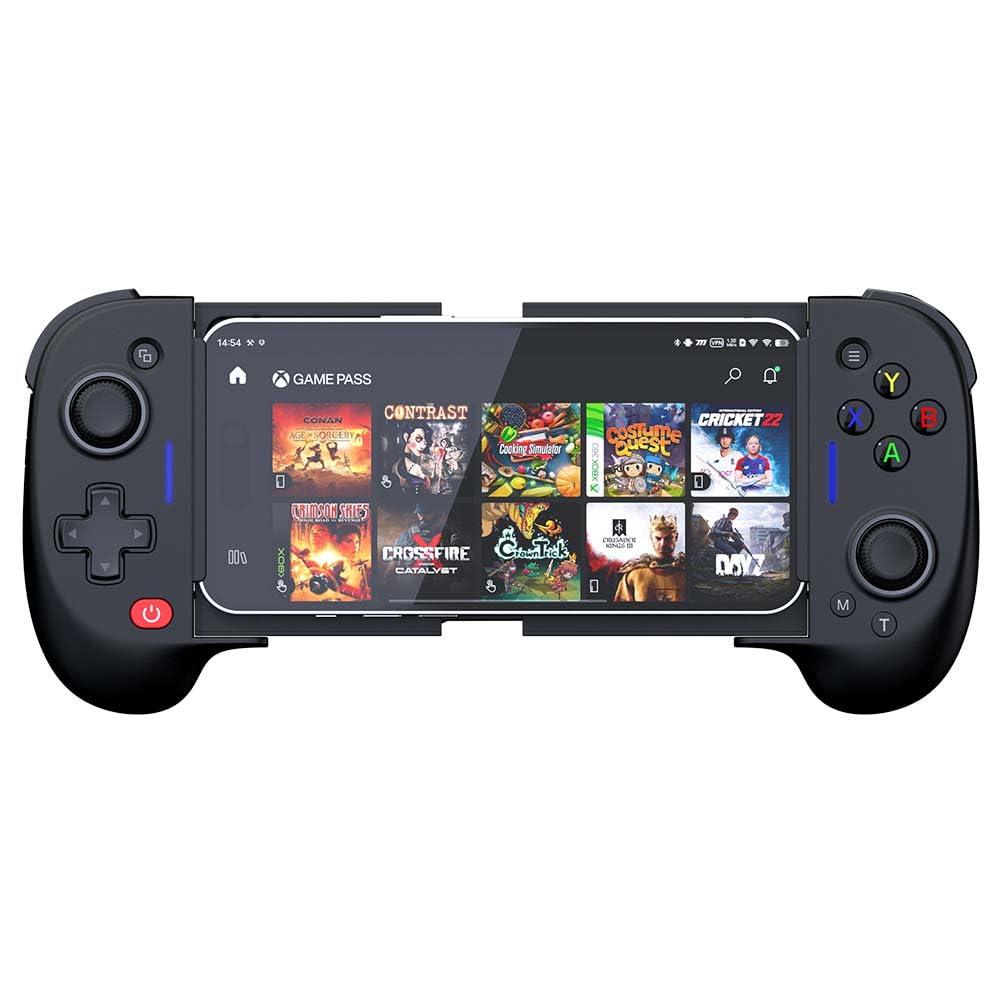 ShanWan Mobile Game Controller for iphone and Android with Upgrade Design PHONE CASE Support Phone Game Controller - PS Remote Play, Xbox Cloud, Steam Link, GeForce NOW, MFi Arcade Games