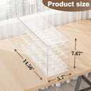 Acrylic Coffee Pod Organizer for Nespresso Vertuo Pod Holder 60 Pods Clear Vertuo Pod Storage Drawer (3 Tier)