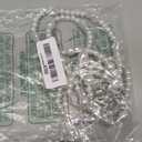 Phone Crossbody Chain Cell Phone Lanyard,Universal Leather+Metal Shouder Strap with Phone Tether Patches (N), Free