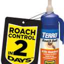 Terro T502 Ready-to-Use Indoor Cockroach Gel Bait Killer - Kills German, American, Oriental Roaches, 3 oz