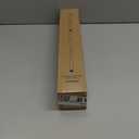 PBHEPJ Sliding Door Security Bar, 18.5-51 inch Adjustable Patio Door Security bar with Rubber Tips, Multi-use Window Security Bars, Sliding Door Stopper, White, 1 Pack