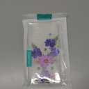 Unov Case Compatible with OnePlus 9 5G Clear with Design Soft TPU Shock Absorption Slim Embossed Pattern Protective Back Cover OnePlus 9 5G Case 6.5 inch (Very Peri Bouquet)