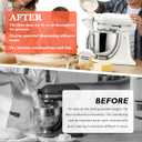 2-PCS - KitchenAid Mixer Flour Funnel, for KitchenAid Artisan KSM150 4.5-5 Quart Tilt-Head Stand Mixer—Spill-Proof, Easy-Pour Funnel
