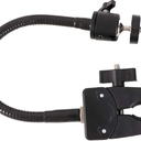 Heavy-Duty Clamp with Metal Flexible Hose Set - Lazy Phone Holder for Bed, Overhead Shooting Tablet Stand, Desktop Universal Phone Live Streaming Stand