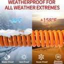 Skrizcable 16/3 50 FT Outdoor Extension Cord Waterproof, Weatherproof & Flame Retardant Orange 3 Prong Power Cord Outside for Lawn & Garden, 13 Amps 1625 Watts 125 VAC 16AWG SJTW, ETL Listed