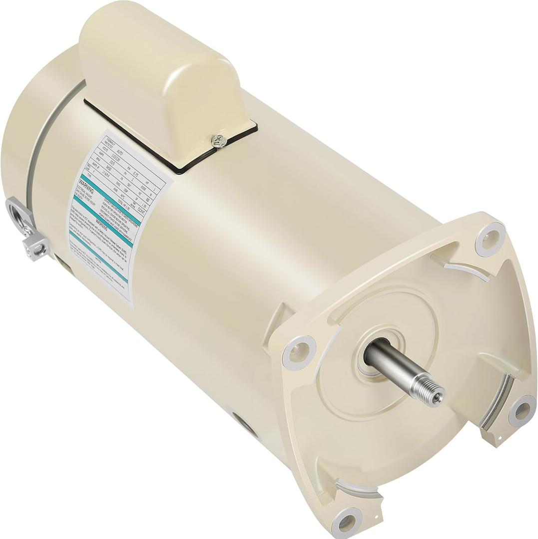 355010S Pool Pump Motor 1HP, Fit for Pentair Whisperflo 1 HP, 3450 RPM, 1 Speed, 115/ 208-230 V, Energy Efficiency, Swimming Pool Motor