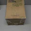 Kingsyard Metal Bird Feeder for Outdoor Hanging, Wild Bird Feeders with Circular Perch, Easy to Clean & Refill, 4 lbs Large Seed Capacity, Green