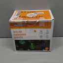 GIGALUMI Solar Lights Outdoor Waterproof ,12 Pack Solar Hanging Lights Garden Decor,Gifts for Women Mom Grandma,Christmas Outdoor Lantern Cracked Glass for Yard, Fence, Tree(Color Changing)