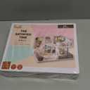 Flever Wooden DIY House Kit, Miniature with Furniture, Creative Craft Gift for Lovers and Friends (Satisfied Time)