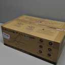 Small Ceiling Fans with Lights - 42 Inch Flush Mount Ceiling Fans with Lights and Remote, Low Profile Ceiling Fan with 5 Reversible Blades, 6 Speeds, Black Ceiling Fan for Bedroom Kitchen