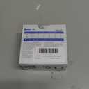 WUBEN G5 Rechargeable EDC Flashlight, 400 Lumens Dual Light Sources Mini Flashlight with RGB Light, Portable Flat Pocket Flashlights, Magnetic Keychain Flashlight for Outdoor Home Emergencies (Black)