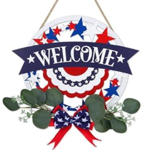 CHDITB Hello Autumn Wooden Sign, Fall Themed Wooden Hanging Plaque, Hello Fall Front Door Hanger, Maple Leaves Wall Art Sign Farmhouse Thanksgiving Living Room Bedroom Office Wall Decor