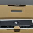 Biometric Gun Safe for Handgun Quick Access Fingerprint Pistol Safe with Keypad Silent Mode Holds 2 Pistols - Home, Car, Nightstand Gun Lock Box with LED Light & Steel Cable (Large)