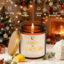 28oz Scented Candles Set, 4Pack Floral Chirstmas Halloween Candles 7oz Candle, Birthday Gifts for Women Long Lasting Soy Wax Candle Non Toxic for Home Decor Aromatherapy, Rose/Lemon/Gardenia/Lilac