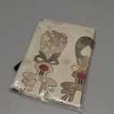 Artoid Mode Deer Snowflakes 210 GSM Merry Christmas Table Runner, Seasonal Winter Kitchen Dining Table Decoration for Home Party Decor 13x72 Inch (Brown)