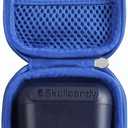 Hermitshell Travel Case for Skullcandy Indy True Wireless in-Ear Earbud (Only Case) (Blue)
