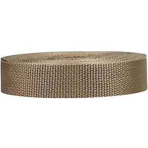 Pack of 2, Strapworks Lightweight Polypropylene Webbing - Poly Strapping for Outdoor DIY Gear Repair, Pet Collars, Crafts – 1 Inch by 10, 25, or 50 Yards, Over 20 Colors