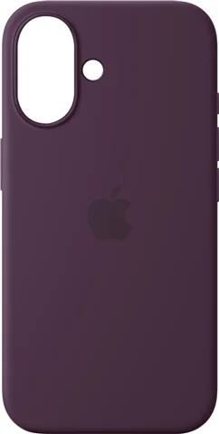 LOVE 3000 Designed for iPhone 16 Case, Premium Silicone with [Soft Anti-Scratch Microfiber Lining] Shockproof Protective Phone Case for Men Women Girls 6.1", Grape