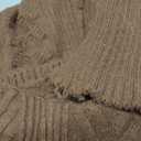 ASENKU XXL Dog Sweater, Dog Sweaters for Extra Large Dogs,Pet Sweatshirt Apparel Turtleneck Pullover Winter Dog Outfits for Pitbull, Labrador Retriever(Coffee, 2XL)