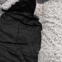 Luxurious Calming Dog Bed Mats, 41" Large Dog Couch Bed for Furniture Protector with Removable Washable Cover, Fluffy Plush Dog Mat for Large Medium Small Dogs and Cats,White Gray