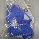 Beachsissi Women Tankini Swimsuit Flower Print Ruffle Hem Tummy Control Bathing Suit
. XL