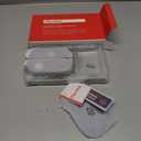 PlayVital Hard Case for Nintendo Switch 2 with Extra Stand & Thumb Grip Caps | Split Design, Dockable Protective Full-Body Shell Cover for Nintendo Switch 2 | Solid Color Series, New Hope Gray