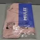 MIULEE Baby Pink Privacy Sheer Curtains That Let Light in 84 Inches Long Non-See-Through Semi Sheer Curtain Light Filtering Window Curtains Drapes for Living Room Bedroom 2 Panels Set