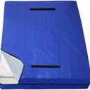 Mattress Bags for Moving and Storage,Waterproof Mattress Cover for Moving with Heavy Duty Handles, Strong Zipper, Reusable Mattress Storage Bag, Moving Supplies & Moving Bags,Twin XL Size,Blue