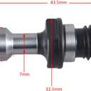 HGC 10pcs BT30 45 Degree Pull Stud Retention Knob CNC Milling Tool Holder