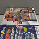 TooyBing Kids Tool Bench Set with Electric Drill and Realistic Tools, Construction Workbench Playset Toy for Toddler 3-5, Easy Set up, Kids Boy Toys, Birthday Gifts for Boys Age 3 4 5 Year Old (Orange)