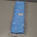 Silicone Bathtub Mat Non Slip, 35x16 Inch, Acupressure mat Square Machine Washable Bathmats for Bathtub with Drain Holes and Suction Cup, Easy to Clean, for Bath Tub, Kitchen and ShowerBlue