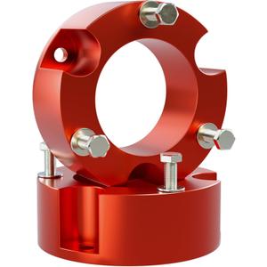 EVIL ENERGY 3" Leveling Lift Kit Compatible with Toyota 2005-2023 Tacoma 2WD/4WD (6 lugs only), 2003-2023 4Runner and 2007-2015 FJ Cruiser, 3 inch Front Suspension Strut Spacers Red