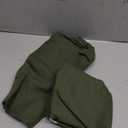 CHUFFED Linen Pillow Covers 2 Pack 100% Linen Pillow Cases, Breathable and Cooling Washed Pillow Shams with Zipper Closure for Bedding, 26x26 Inches,Mossy Green