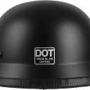 CUTEY Motorcycle Half Helmet, Vintage Half Helmet, Half Shell Open Polo Cap, Unisex, DOT Certified，Fit for Men and Women
