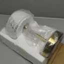 Oneach 9" Cordless Table Lamp, Gold Rechargeable Battery Operated Lamp, 3Way Stepless Dimming Touch Lamps, Small Glass Bedside Nightstand Light for Bedroom Dining Table Living Room Shelf Decor