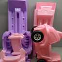 Step2 Bubblegum Blast Up & Down Roller Coaster for Kids, Toddler Ride-On Toy, 9 ft Track, ATV Coaster Car, Ages 2+