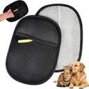 Pet Hair Removal Glove for Cats and Dogs,2PCS Large Magic Brush Tool for Pet Hair Remover,Reusable with Bidirectional Bristles,Pet Hair Remover Tool for Clothing,Couch,Carpet,Car Seat