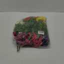 HyeFlora Artificial Flowers for Outdoors Fake Plants Outside Decoration, 12 Bundles Silk Colorful Morning Glory with Eucalyptus UV Resistant Realistic Faux Flowers for Planter Porch Patio Yard Garden (Six Mixed(2 Purple, 2 Red, 2 Fuchsia, 2 Hot Pink, 2 White, 2 Yellow))